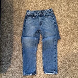 American Eagle Outfitters Woman’s Blue Straight Jeans